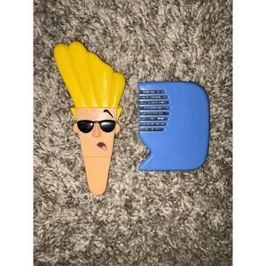 Subway Cartoon Network Johnny Bravo mirror Comb Subway Kellogg's Read